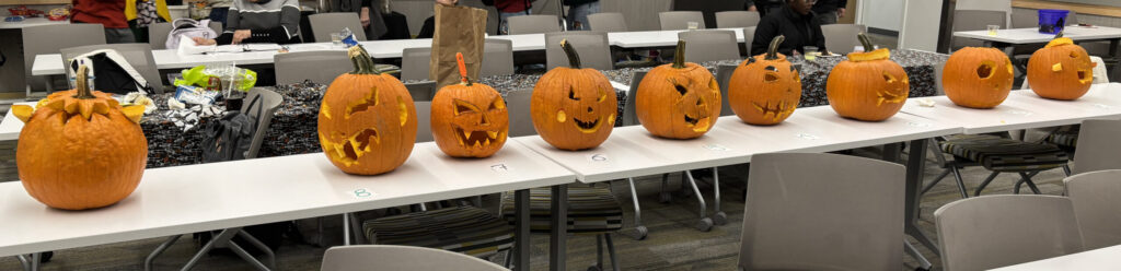 ハロウィーンパンプキンの作品たち